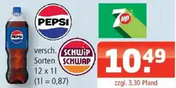 Getränke Oase PEPSI 7up Angebot