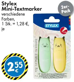 TEDi Stylex Mini-Textmarker Angebot