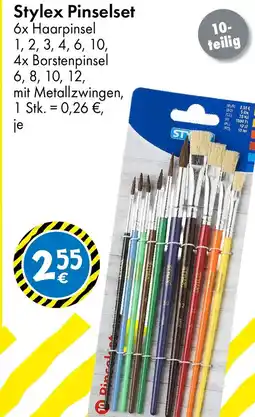 TEDi Stylex Pinselset Angebot