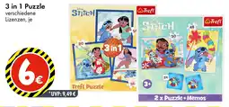 TEDi Trefl 3 in 1 Puzzle Angebot