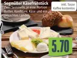 Segmüller Segmüller Restaurant Käsefrühstück Angebot