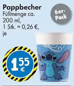 TEDi Pappbecher Angebot