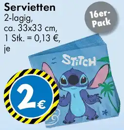 TEDi Servietten 2-lagig Angebot