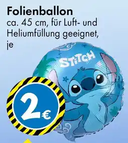 TEDi Folienballon Angebot