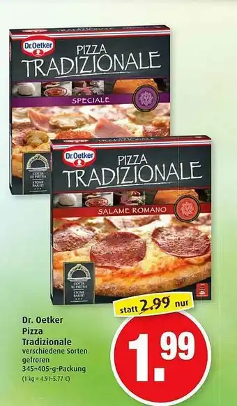 Markant Dr. Oetker Pizza Tradizionale Angebot