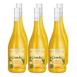 Netto Marken-Discount Gerstacker Cream Fizz Pfirsich Maracuja 5,0 % vol 6 x 0,75 Liter Angebot