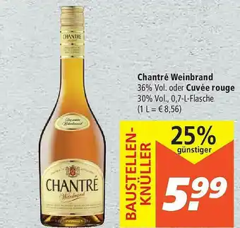 Marktkauf Chantré Weinbrand Oder Cuvée Rouge Angebot