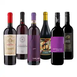 Netto Marken-Discount Weinpaket Italienreise Rot 12,5 - 13,0 % vol 6 x 0,75 Liter Angebot