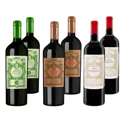 Netto Marken-Discount Evita Weinpaket Primitivo 13,0 - 14,0 % vol 6 x 0,75 Liter Angebot