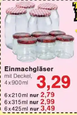 Jawoll Einmachgläser mit Deckel Angebot