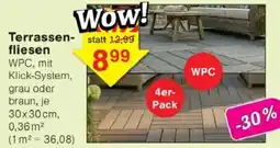 Jawoll Terrassenfliesen WPC Angebot