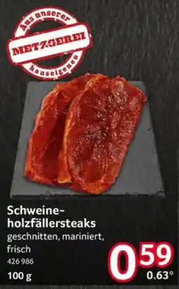 Selgros Schweine-holzfällersteaks Angebot