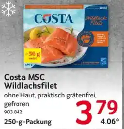 Selgros Costa MSC Wildlachsfilet Angebot