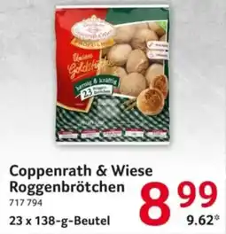 Selgros Coppenrath & Wiese Roggenbrötchen Angebot