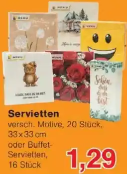 Jawoll Servietten Angebot
