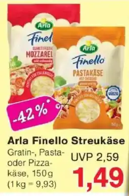 Jawoll Arla Finello Streukäse Angebot