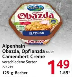 Selgros Alpenhain Obazda Angebot