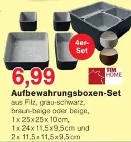 Jawoll Aufbewahrungsboxen-Set TIM HOME Angebot