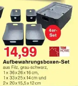 Jawoll Aufbewahrungsboxen-Set TIM HOME Angebot