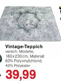 Jawoll Vintage-Teppich Angebot