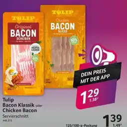 Selgros Tulip Bacon Klassik oder Chicken Bacon Angebot