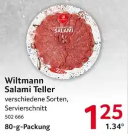 Selgros Wiltmann Salami Teller Angebot