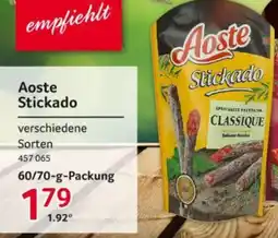 Selgros Aoste Stickado Angebot