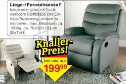 Jawoll Liege-/Fernsehsessel Angebot