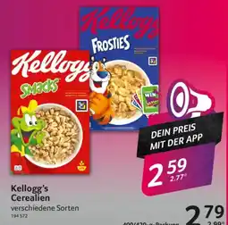 Selgros Kellogg's Cerealien Angebot