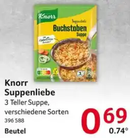 Selgros Knorr Suppenliebe Angebot