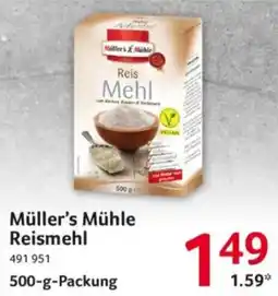 Selgros Müller's Mühle Reismehl Angebot