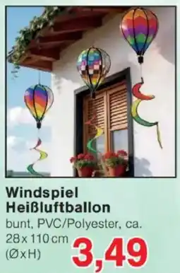 Jawoll Windspiel Heißluftballon Angebot