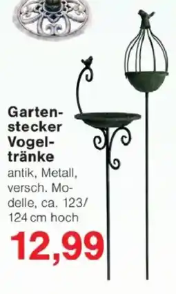 Jawoll Gartenstecker Vogeltränke Angebot