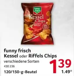 Selgros funny frisch Kessel oder Riffels Chips Angebot