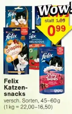 Jawoll Felix Katzen-snacks Angebot