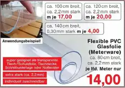 Jawoll Flexible PVC Glasfolie Angebot