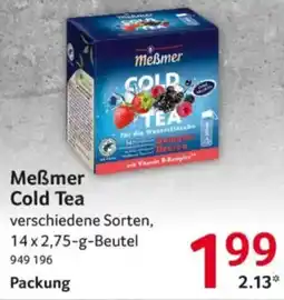 Selgros Meßmer Cold Tea Angebot