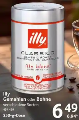 Selgros illy Gemahlen oder Bohne Angebot