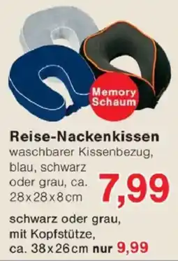 Jawoll Memory Schaum Reise-Nackenkissen Angebot