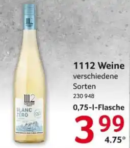 Selgros 1112 Weine Angebot