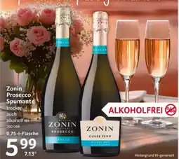 Selgros Zonin Prosecco Spumante trocken auch alkoholfrei Angebot