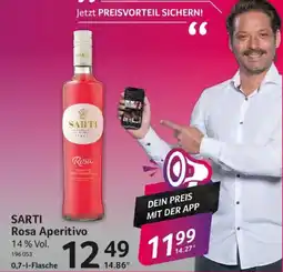 Selgros SARTI Rosa Aperitivo Angebot