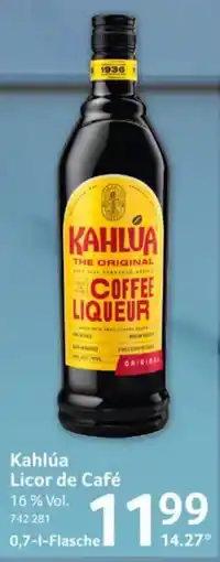 Selgros Kahlúa Licor de Café Angebot