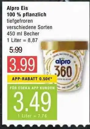 Marktkauf Alpro Eis 100% Pflanzlich Angebot