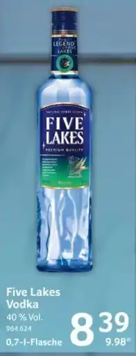 Selgros Five Lakes Vodka Angebot