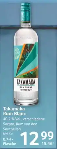 Selgros Takamaka Rum Blanc Angebot