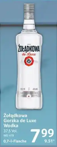 Selgros Żołądkowa Gorzka de Luxe Wodka Angebot