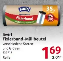 Selgros Swirl Fixierband-Müllbeutel Angebot