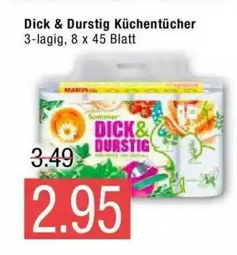 Marktkauf Dick & Durstig Küchentücher Angebot