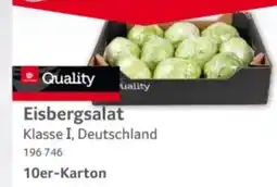 Selgros Quality Eisbergsalat Angebot